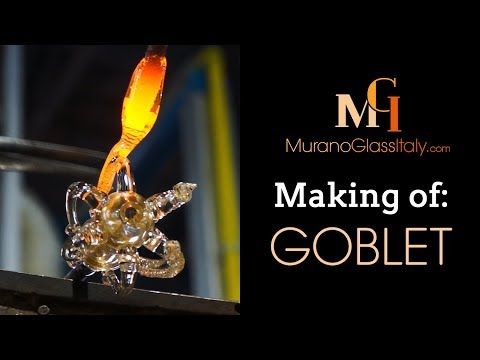 The Making of Murano Glass Goblets - The SECRET Art of Venetian Glassblowing