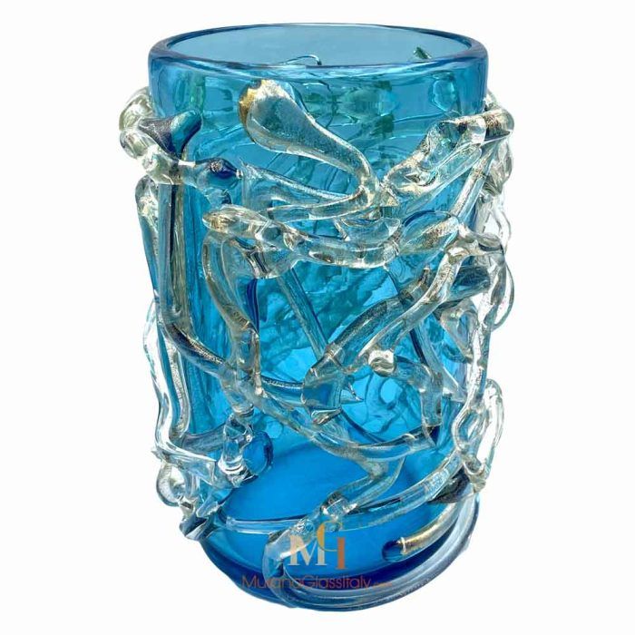 Vase Bleu Murano