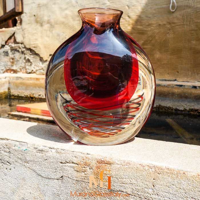 vase ancien verre murano