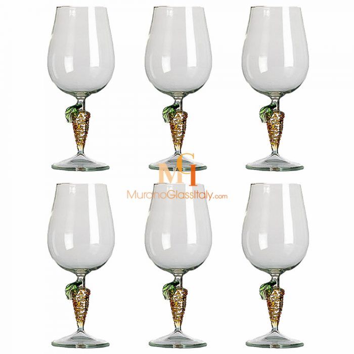 murano wine glasses