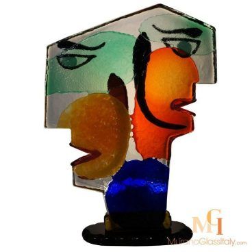 ديكور زجاج من الفن التجريدي لبيكاسو