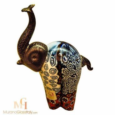 Murano glass elephant