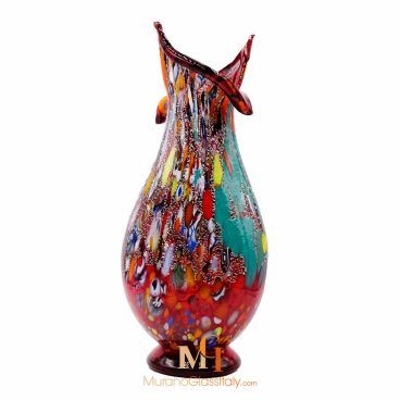 murano glass bud vase