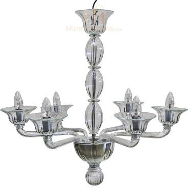 glass blown chandelier