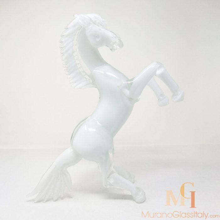 figurine cheval murano