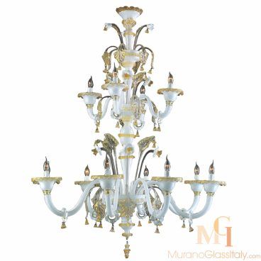 large murano glass chandelier