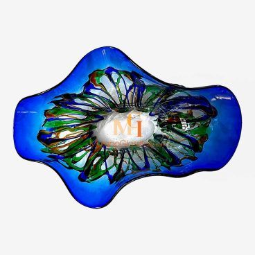 Blue Murano Glass Bowl - Shop Online | OFFICIAL STORE