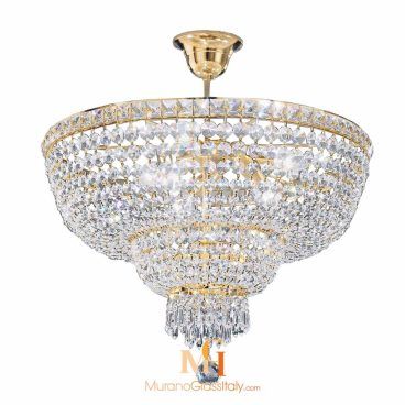 crystal chandelier ceiling light