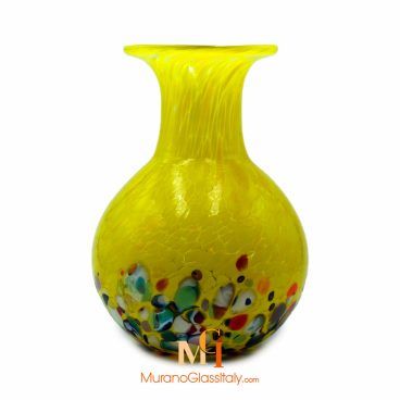 Pan – Red Murano Glass Vase