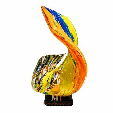 Colorful Glass Sculpture