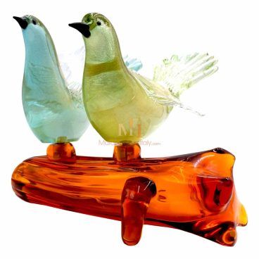 Murano Glass Doves